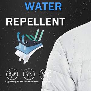 Chaqueta acolchada personalizada para hombre, cálida, impermeable, aislada, ligera, para invierno, OEM 2025, chaquetas al por mayor a granel - Product Image 4