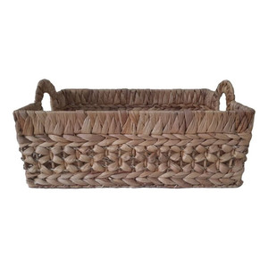Cesta de jacinto de agua de alta calidad con mango de Artex Thien Thanh - Product Image 1