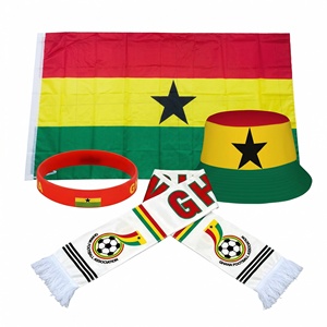 POD Ghana y 47 Banderas de Equipos, Bufandas, Gorras y Sombreros - 2026 para la Copa América de Fútbol, Accesorios para Fanáticos, para Compras Corporativas al por Mayor - Product Image 1