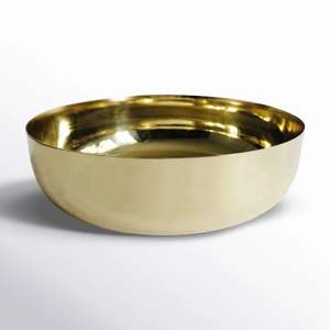 Intricately Designed Brass Serving Bowl For Collectors And Decor Lovers Making Every <b>Dining</b> <b>Table</b> Look Exquisite - Product Image 5
