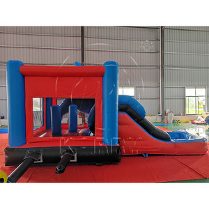 Nuevo Castillo Inflable con Tobogán de PVC con Temática de Superhéroes, Parque de Atracciones Inflable, Casa de Brinco para Fiestas Infantiles - Product Image 3