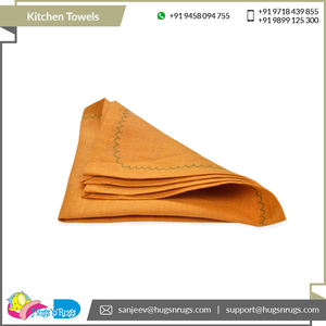 Precio de mercado bajo OEM Fabricante ampliamente vendido 100% algodón lienzo cocina toallas Golf cocina toalla de la India - Product Image 5