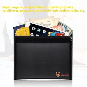 Borsa Portadocumenti in Fibra di Vetro Ignifuga e Impermeabile, Custodia Orizzontale Antiesplosione con Chiusura in Velcro - Product Image 2