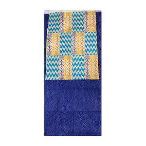 Vente populaire décontracté africain brodé Meba Wo combinaison Obama imperméable Polyester/coton tissu tissé à la main Neelkamal - Product Image 3