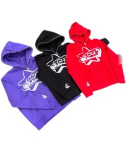 2024 Sweat à capuche d'impression bouffante 3D avec logo personnalisé pour hommes de haute qualité décontracté surdimensionné avec fermeture à glissière complète col à capuche en polaire respirante - Product Image 2