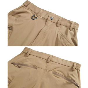 Pantalon droit décontracté pour homme LOGO personnalisé Léger et séchage rapide 8 poches pour la randonnée pour les activités de plein air - Product Image 4