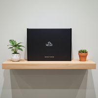 Boîtes rigides noires personnalisées en gros, boîtes en papier pliables utilisées pour l'expédition et le courrier, avec logo, utilisées pour le commerce électronique