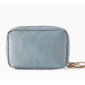 Bolsa de maquillaje Cordura ligera del fabricante de Pakistán Bolsa de tocador de moda de color sólido con cierre de cremallera - Product Image 3