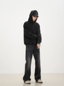 Pantalons jeans sur mesure de haute qualité pour hommes vêtements décontractés en coton avec logo personnalisable en ligne vente en gros de pantalons jeans personnalisés - Product Image 5