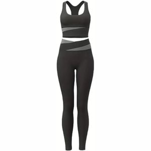 Kandari Sports Manufacture Femme Deux Pièces Yoga Set Gym Yoga Soutien-Gorge et Leggings Sportswear Fitness Yoga Set pour Femmes 2025 - Product Image 6