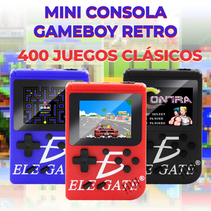 เครื่องเล่นวิดีโอเกมย้อนยุค # เครื่องเล่นเกม 400 เกมส์ คอนโซลคลาสสิค มินิ จีบี (64GB) - Product Image 6