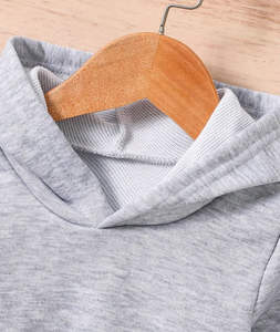 Kids Breathable Solid Fleece Custom Design Tracksuits <b>Boys</b> Clothing Sets High Quality Lightweight Winter Wear Trendy Warm Casual - Product Image 3