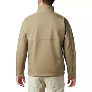 Custom <b>Men</b> Canvas <b>Soft</b> <b>Shell</b> Windbreaker <b>Jackets</b> 100% Polyester/Nylon Solid Color Waterproof Eco-Friendly Breathable Winter High - Product Image 2