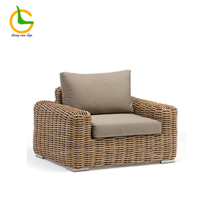 Ensemble <span class=keywords><strong>de</strong></span> Mobilier <span class=keywords><strong>de</strong></span> Jardin en Rotin Synthétique PE, Imperméable, Salon d'Extérieur en Aluminium - Product Image 3