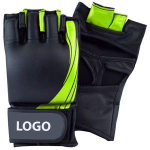 Gants de MMA professionnels de haute qualité, logo personnalisé, vente en gros, gants de grappling en cuir, gants de sparring, gants de boxe en PU, arts martiaux - Product Image 2