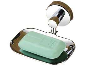 Jabonera de latón a prueba de herrumbre de nuevo diseño/soporte/jaula (Plata) jabonera individual (paquete de 1) - Product Image 5