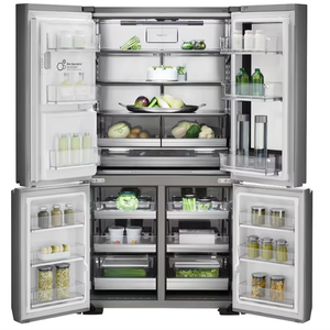 แฟลชเซลล์จากโรงงาน SIGNATURE 31 Cu. ตู้เย็นอัจฉริยะ Ft. Smart Wi-Fi Enabled InstaView Door-in-Door สแตนเลสสตีล สำหรับใช้ในบ้านและรถบ้าน - Product Image 4