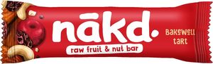 Barras de Frutas y Nueces Naturales Nakd' Bakewell - Veganas - Sin Gluten - Snack Saludable, 35 g (Paquete de 18) - Product Image 3