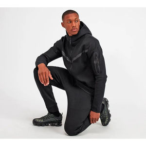 Vente chaude Fitness Sports Workout Survêtement 100% Polyester 380 GSM Survêtement Personnalisé Pas Cher Pour Hommes - Product Image 4