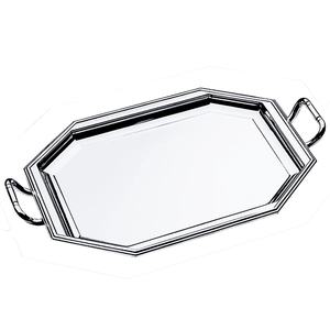 Plateau de service en aluminium martelé exquis pour biscuits et boissons Plateau le plus vendu de qualité supérieure à vendre au meilleur prix - Product Image 2