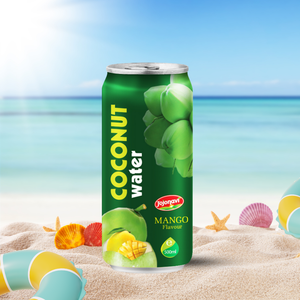 Jugo de bebida de calidad premium 500ml JOJONAVI agua de coco botella en forma de mango sin colesterol OEM ODM al por mayor - Product Image 1