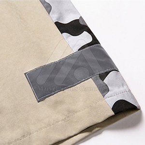 Customized Lightweight Men's Canvas Shorts Mid Waist Latest Design Casual Wear Eco-Friendly Solid Pattern Wholesale - Product Image 5