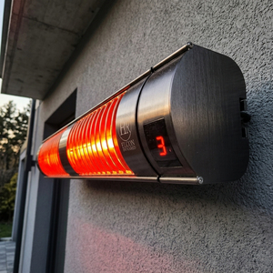 ELCON RCH 4000 12 เครื่องทำความร้อนอินฟราเรดไฟฟ้าควบคุมด้วยรีโมท 4000W IP67 อะลูมิเนียมหลอดไฟคู่ 1270 มม. ทนทานเป็นพิเศษ - Product Image 4