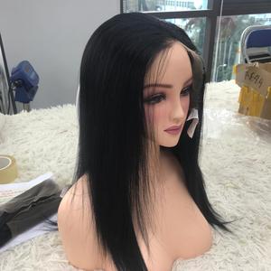 มัดผมแท้เวียดนามพร้อมลูกไม้ปิดด้านหน้าวิกผมบริสุทธิ์100สำหรับผู้หญิงผิวดำ - Product Image 5