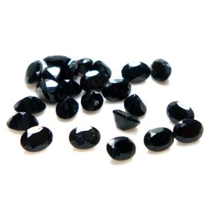 Onyx noir de la meilleure qualité, rond brillant, coupe à facettes, pierres précieuses en vrac pour la fabrication de bijoux, vente en gros - Product Image 3