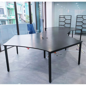 Contemporary 6-branch Rubber Wood Cluster <b>Table</b> by Uconcept HBUC029 - Product Image 4