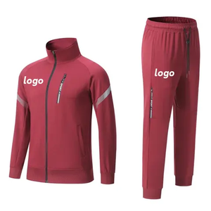 Conjuntos de chándal hechos a medida para hombre de maternidad de invierno de ajuste regular-Ropa de entrenamiento de algodón 100% ecológica - Product Image 1