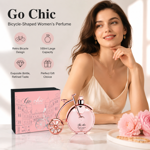 100 ml Go <span class=keywords><strong>Chic</strong></span> Eau de Parfum pour femmes, design vintage de vélo, parfum en spray - Product Image 2