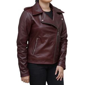 Women's Custom-Designed Long <b>Sheep</b> <b>Skin</b> Leather <b>Jacket</b> Stylish Winter Fashion Best Style Women's Leather <b>Jackets</b> at Nurak 2025 - Product Image 4