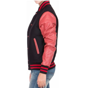 Vestes d'université brodées à impression personnalisée de haute qualité Veste de baseball respirante pour hommes Veste Varisty - Product Image 2