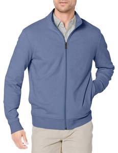   Nouveau modèle 2026, pull zippé pour homme, personnalisable avec logo, col montant, tricoté, couleur unie, style cardigan, best-seller - Product Image 2