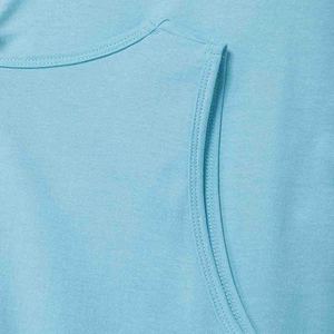 Haute qualité 100% coton Logo personnalisé imprimé hommes surdimensionné Streetwear lourd tricoté respirant sans manches débardeur - Product Image 4