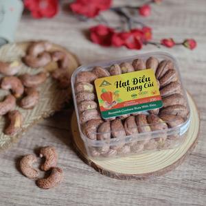 Noix de cajou grillées du Vietnam certifiées ISO de qualité supérieure W180 dans une boîte cadeau carrée de 230g - Noix de cajou beurrées et salées, approvisionnement direct usine - Product Image 3