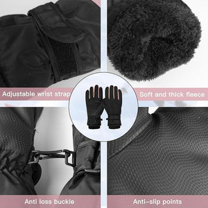 Gants de ski et de neige chauffants électriques rechargeables Gants de snowboard pour hommes et femmes pour le ski par temps froid Snowboard - Product Image 6