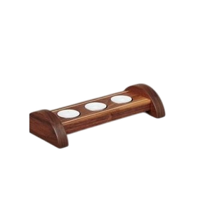 Bougeoir chauffe-plat rond Ultra nouvelle qualité naturel décor de table en bois naturel pour la maison salon fête de noël - Product Image 6