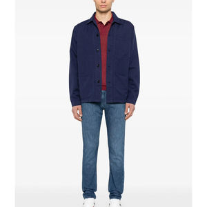 Camisetas Polo de algodón 100% para hombre, camisetas ajustadas de manga corta de alta calidad, tapeta de botón frontal de punto transpirable, patrón sólido - Product Image 4