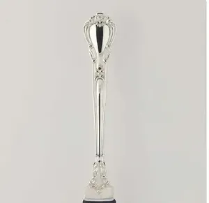 Fourchette de mariage en acier inoxydable avec finition miroir argentée, parfaite pour la cuisine, le restaurant, l'hôtel, utilisation sur table, couverts - Product Image 6