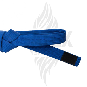 เข็มขัดคาราเต้สีดำ ยูนิเซ็กซ์ ผลิตจากโพลีเอสเตอร์/ผ้าฝ้าย ทนทาน แห้งเร็ว ขายส่งจากโรงงาน สำหรับศิลปะการต่อสู้ - Product Image 5