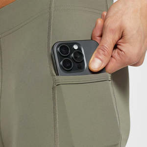 Leggings de compression pour hommes sur mesure, best-sellers, multicolores, en polyester, pour la gym, avec logo imprimé, taille élastique, résistants à l'eau - Product Image 5