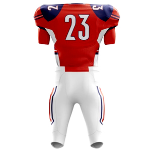 Uniforme de Fútbol Americano con Estampado Digital para Hombre, Jersey de EE. UU., Logotipo Personalizado para Adultos, Transpirable, de Secado Rápido, Antibacteriano - Product Image 3