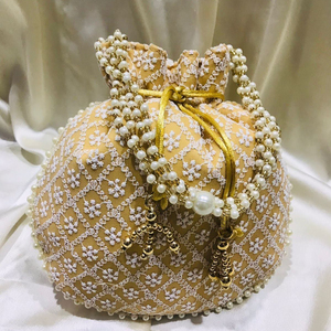 Cadeau de soirée Potli Batua Bag Sacs de soirée élégants et élégants - Product Image 1