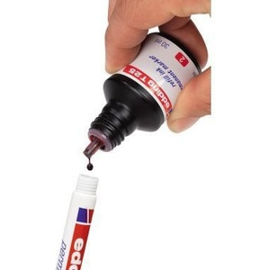 Recambios de Tinta Roja para Marcadores Edding T25, Botella de 30 ml - Product Image 3