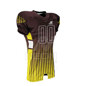 Uniforme de football américain respirant de haute qualité à bas prix, 100% polyester, pour vêtements de sport pour hommes adultes - Product Image 5