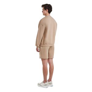 Ensemble short et sweat-shirt pour homme, été, léger, décontracté, streetwear, tenue de sport, fabrication sur mesure, étiquette privée, fabricant - Product Image 5