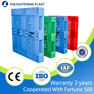 <span class=keywords><strong>Pallet</strong></span> in HDPE su Misura 1300x1300 con Tubi in Acciaio Rinforzati per Produzione Industriale - Product Image 4