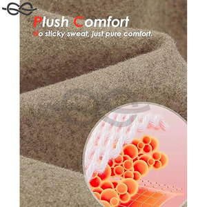 Suéteres Casuales de Hombre, Corte Ajustado, Manga Larga, Tejido de Punto, Cuello Alto con Cierre, Transpirables, Cómodos para Uso Diario en Invierno - Product Image 3